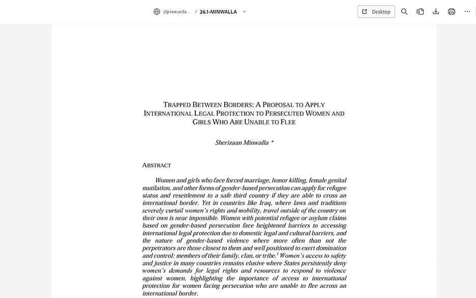 Institutionalized Violence Against Women & Girls: Laws and Practices in Iraq,